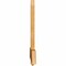 Ekena Millwork Eugene Rough Sawn Timber Gable Bracket, Western Red Cedar, 60"W x 32"H x 2"D x 6"F, 13/12 Pitch GBW060X32X0206EUG00RWR - alternate 5